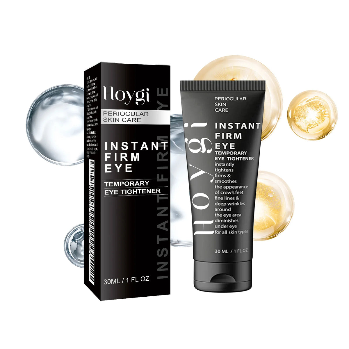 Instant Collagen Firming Eye Cream,Instant Firming&Lifting,Hydrolyzed Collagen Boost,Quickly Reduce Puffiness&Fade Dark Circles,Long Lasting Hydration&Barrier Moisture Retention,Instant&Long Term Anti Aging,Gentle & For All S