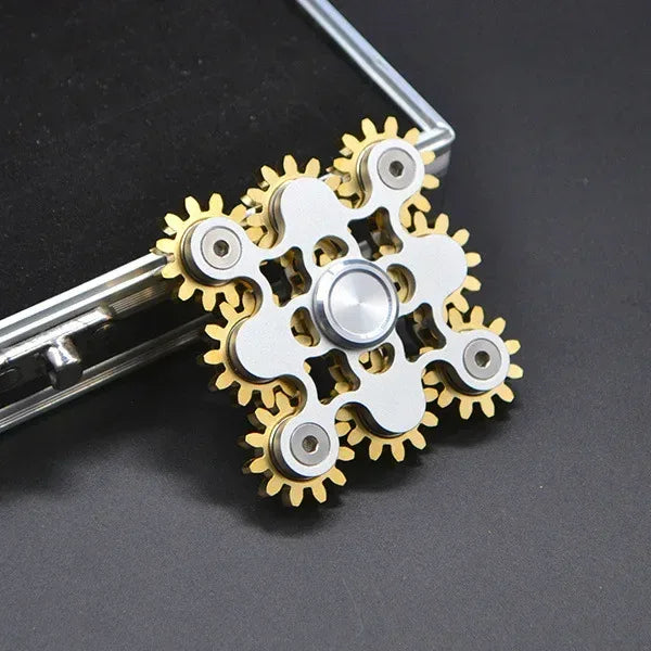 9 Gears Hand Spinner High Quality Metal Fidget Spinners R188 Smooth Bearing Adult Stress Relief Toy Anti Stress Fidget Toys