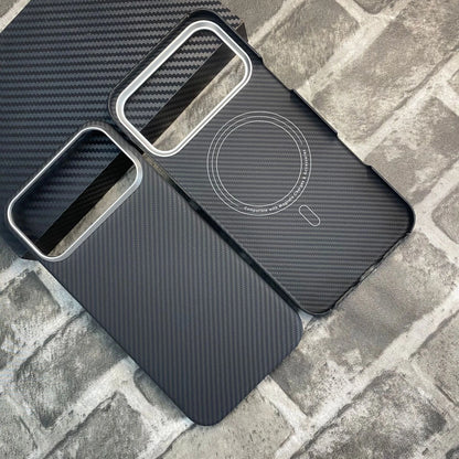 100% Kevlar Aramid Carbon Fiber Case For iPhone 17 Pro Max 17Pro With Magsafe Luxury Cover Magnetic Ultra-Thin Phone Back Case