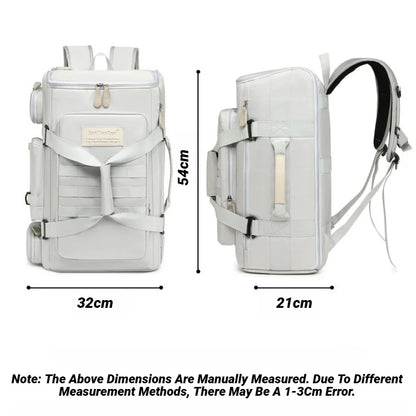 Large Capacity Fitness Bag, Travel Backpack, Dry Wet Separation Shoulder Outdoor Sports, Fishing, Yoga Training Bag Capacity Gym