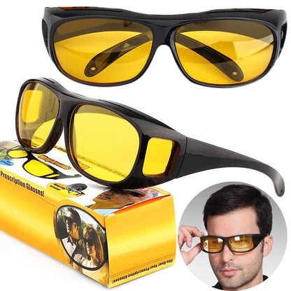 Night Driving Glasses Anti Glare UV Protection Eyewear