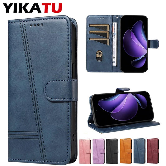 Flip Leather Phone Case For Redmi Note 14 Pro Plus Note14 14C 14S 4G Wallet Card Slot Stand for Xiaomi 14T Pro Mi 14T 5G Cover
