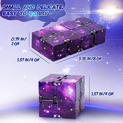 Infinity Cube Flip Fidget Toy for Stress & Focus Relief