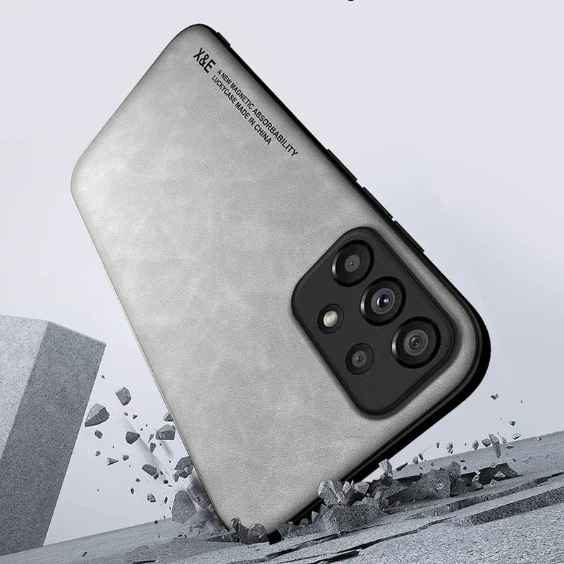 Magnetic PU Leather Case for Samsung Galaxy