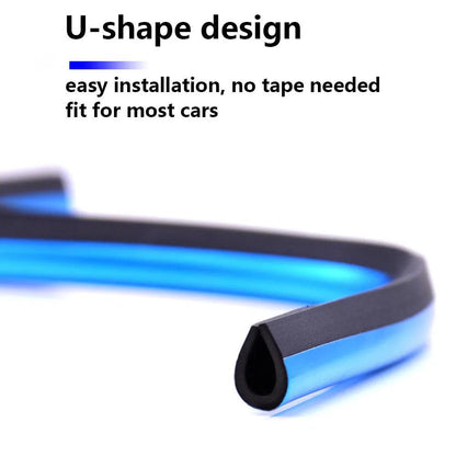 Car AC Outlet U-Shape Trim Strips & Door Edge Protector – 10pcs