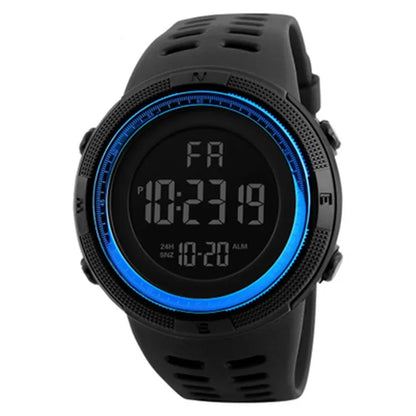 Electronic Watch For Mens Military Sports Watches Luminous Multifunction LED Digital Wristwatch for man kids Boy Student Teen - Urbizia