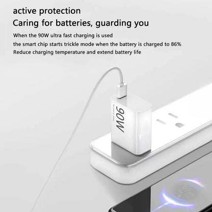 90w Original Charger Turbo Charge Cargador Adapter for Xiaomi 15 Ultra 15 14 Poco X7 Pro F7 Pro F7 F6 Redmi Note 14 Pro+ Pad