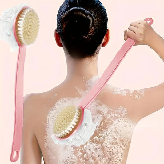 Soft Body Scrubber with Long Handle