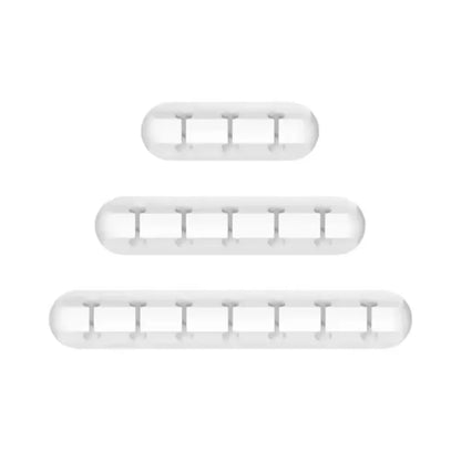 Silicone Cable Organizer Clips – Self-Adhesive Cord Management Holder