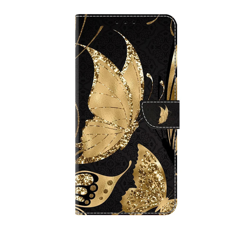 Magnetic Flip Leather Cover For Samsung Galaxy S26 S25 S24 S23 Plus Ultra Edge 4G/5G Wallet Case For Galaxy S24 S23 FE