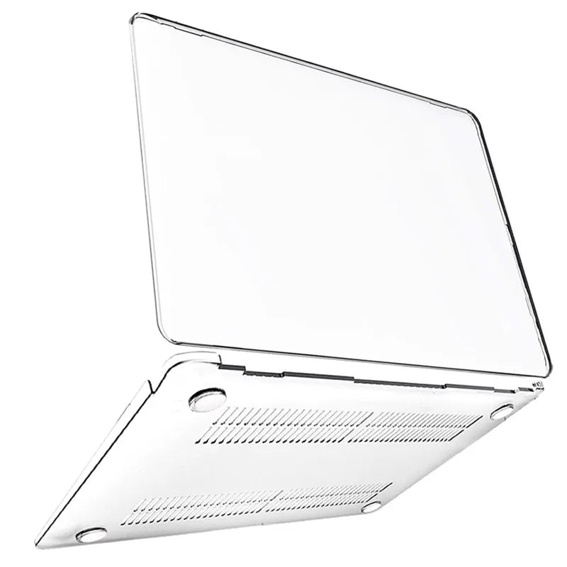 Crystal Clear Laptop Case for Macbook Air 13.6 M4 15 M3 Hard Cover for Mac Book Neo 2026 Pro 13 M1 M2 14 16 Sleeve Accessories