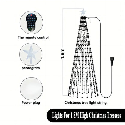 Smart RGB LED Christmas Tree Lights