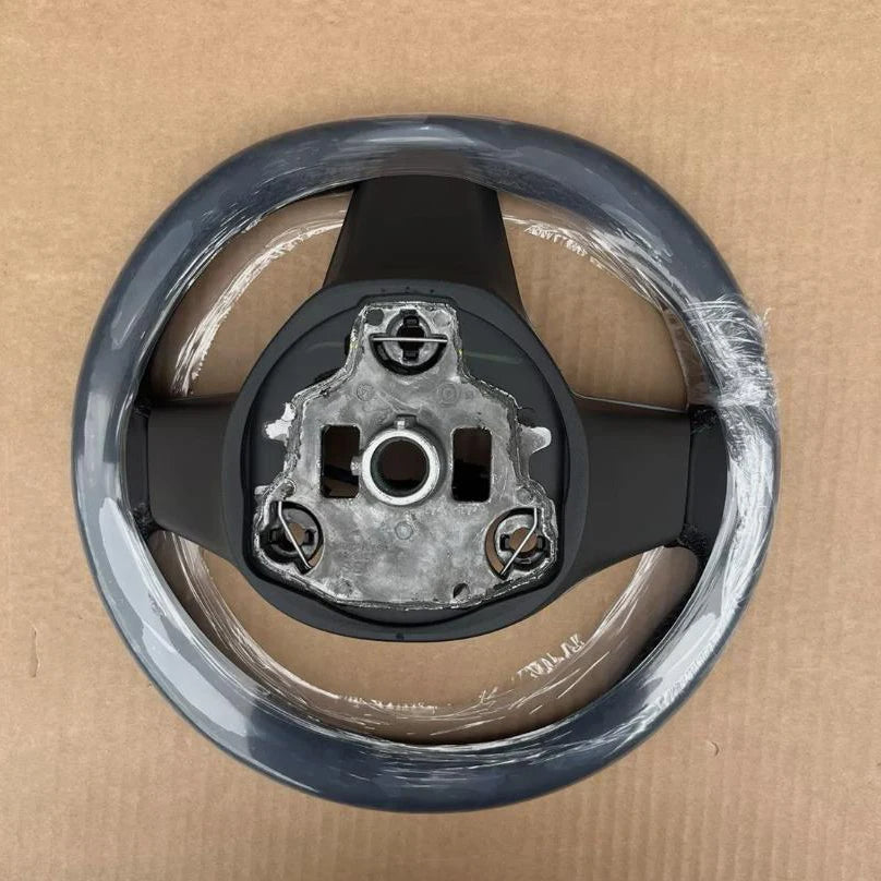 Heated Steering Wheel PU Leather Car Steering Wheel with Heating Function 1490214-00-B For Tesla Model 3 Model Y 2017-2023