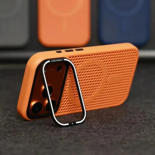 MagSafe Camera Mount Mesh Cooling Shockproof iPhone Case