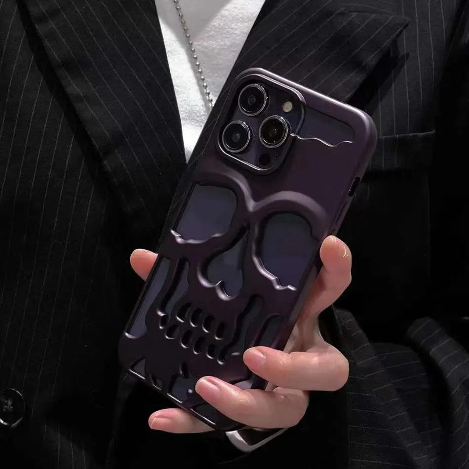 Skeleton Skull Shockproof Case for iPhone 16–11 Pro Max