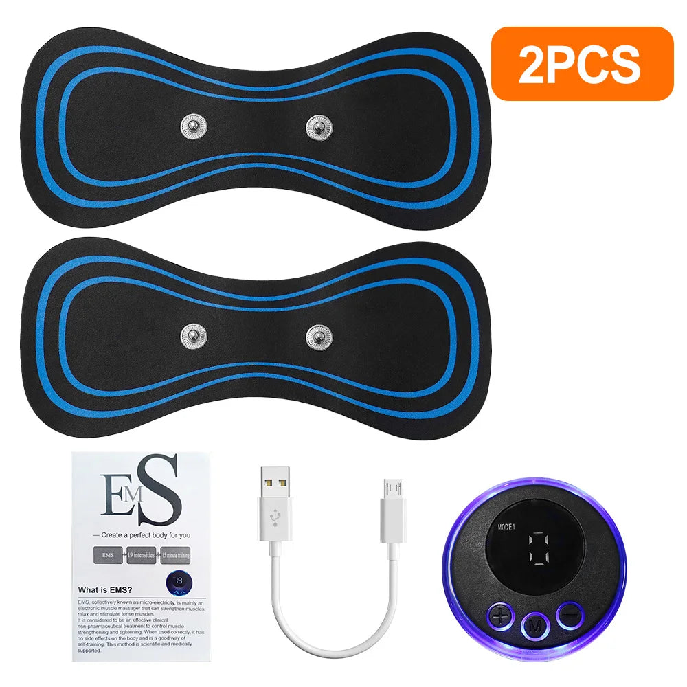 EMS Body Massager – 8 Modes, 19 Intensity Levels