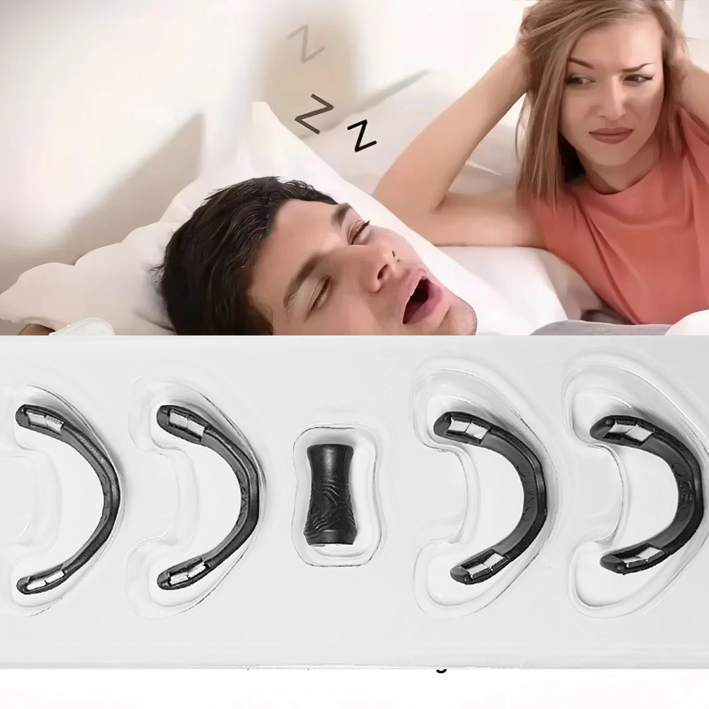 Magnetic Nasal Breathing Dilator – Anti-Snore & Sleep Aid