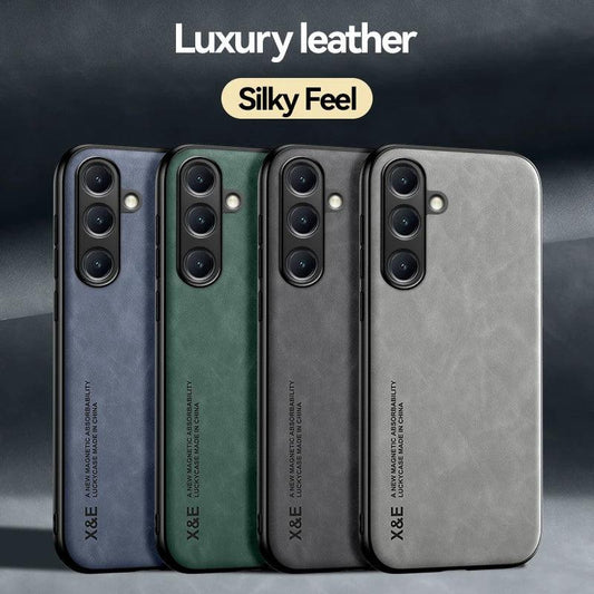Luxury Ultra-Thin PU Leather Case for Samsung Galaxy