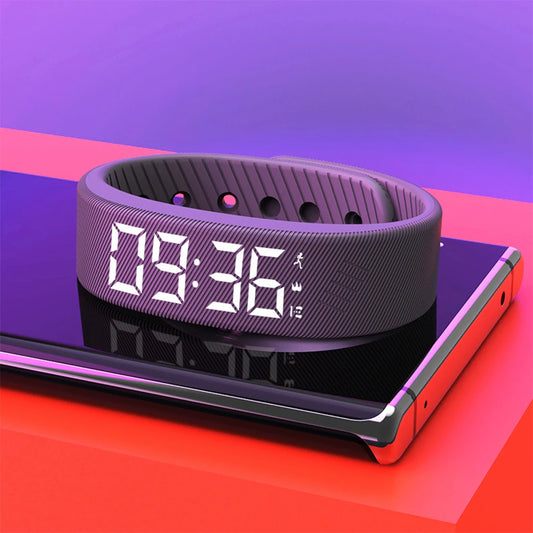 BuyinCoins LED Smart Fitness Band – Pedometer, USB Rechargeable