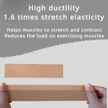 Sports Waterproof Kinesiology Tape Stickers Athletic Bandage Muscle Recovery Protector Strapping Pain Relief Tennis Gym