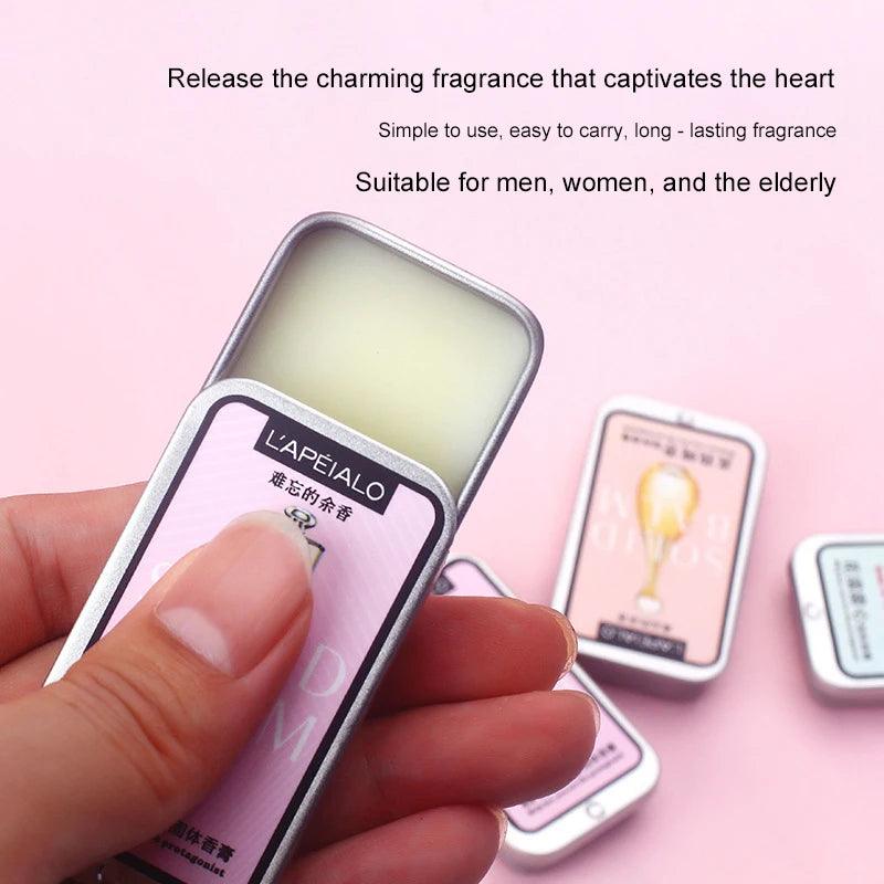Solid Perfume Balm for Long-Lasting Fresh Fragrance