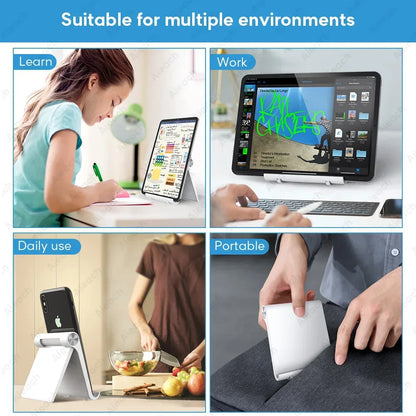 Adjustable Folding Tablet Stand 7.9–11 Inch Desktop Holder