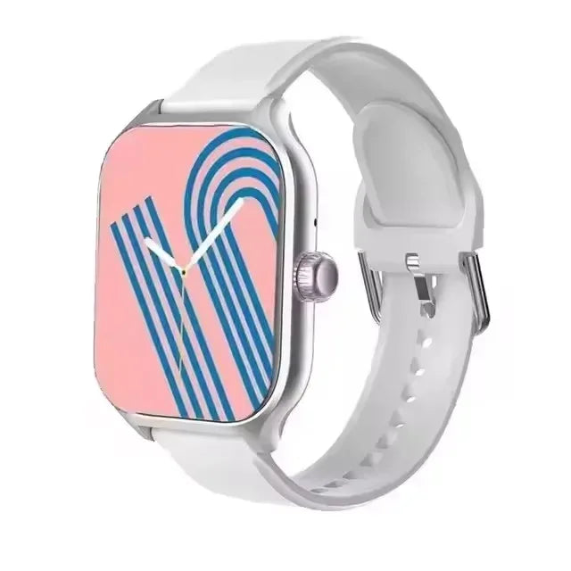 Smart Watch Men 2.01 Inch AMOLED Screen Waterproof Multiple Sport Mode Fitness HD Bluetooth Calls Smartwatch Men Women Bracelet - Urbizia