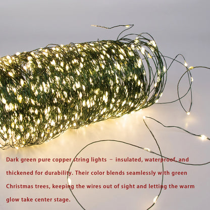 Twinkle Star Christmas Tree Garland Lights