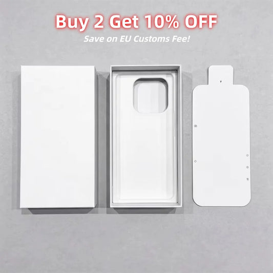 Best Quality Packaging Retail Box for Phone 17 16 15 14 13 Pro Max Mini Plus Mobile Phone Empty Box with Manual Seal sticker