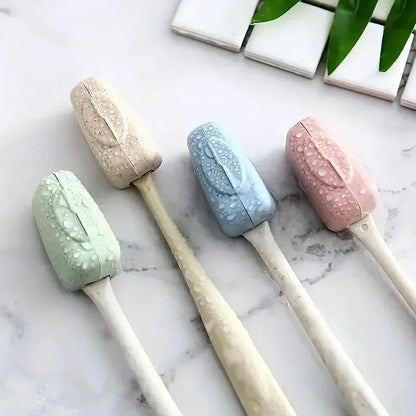 4pcs toothbrush head cover, travel portable toothbrush box, toothbrush protective cover, toothbrush box - Urbizia
