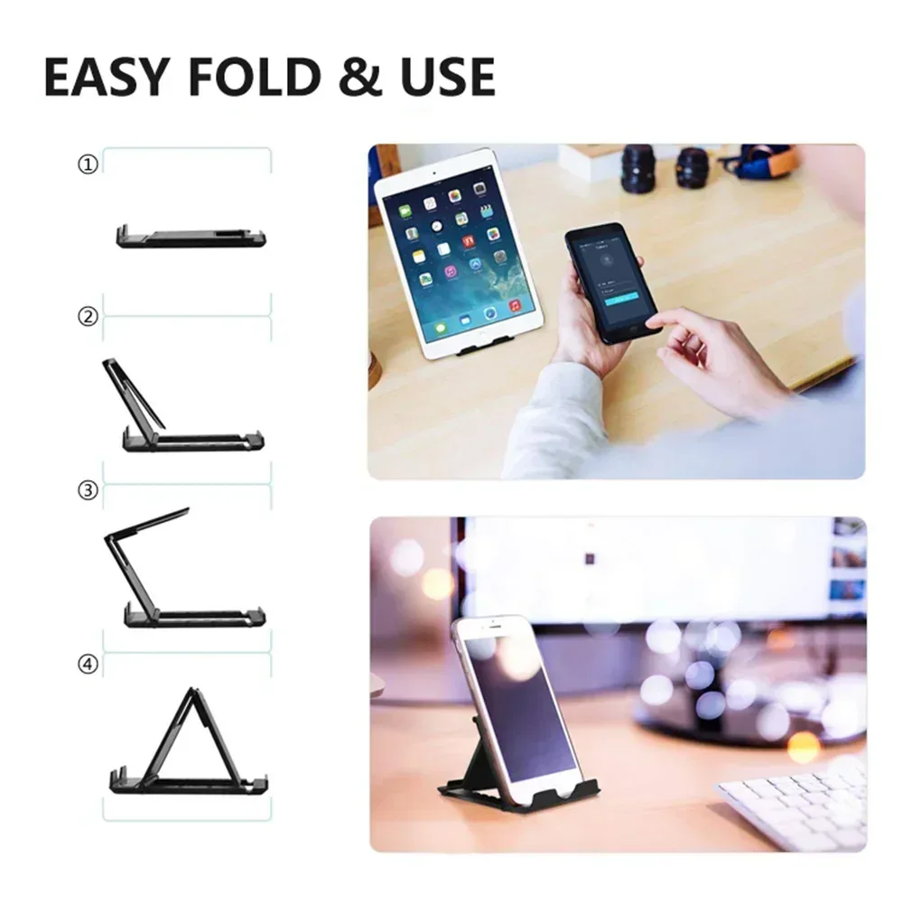Adjustable Foldable Phone & Tablet Stand Holder