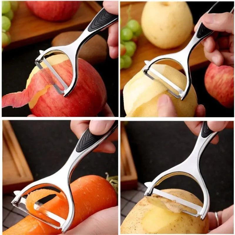 Stainless Steel Multi-Function Vegetable Peeler Tool