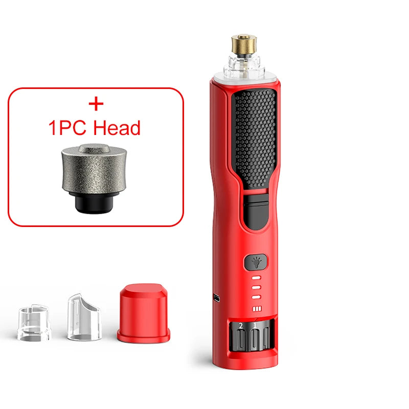 ROJECO 7-Speed Rechargeable Pet Nail Grinder
