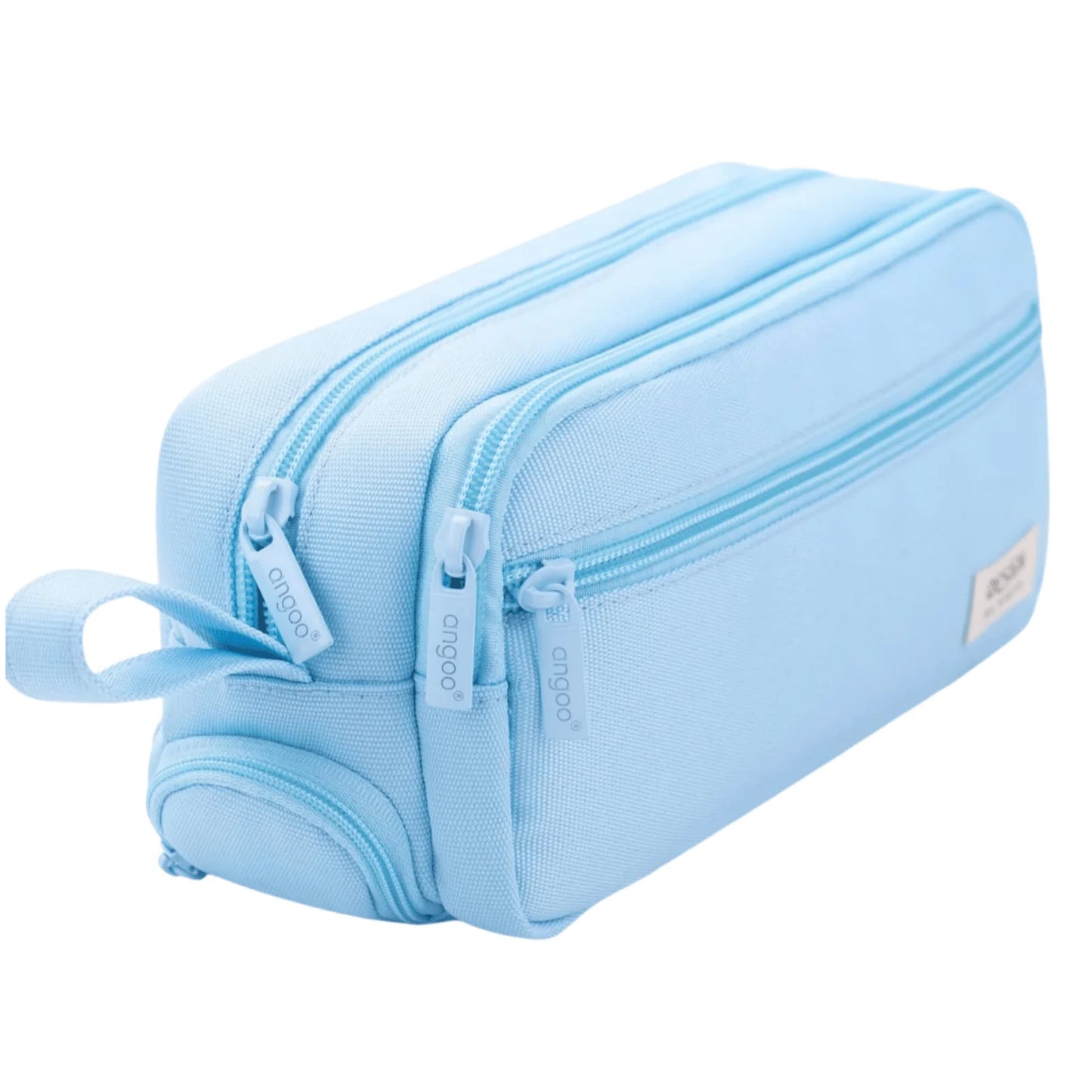 Large Capacity Multi-Functional Pencil Case Three-Layer Stationery Box for Elementary School Students Storage Bag Cross-Border