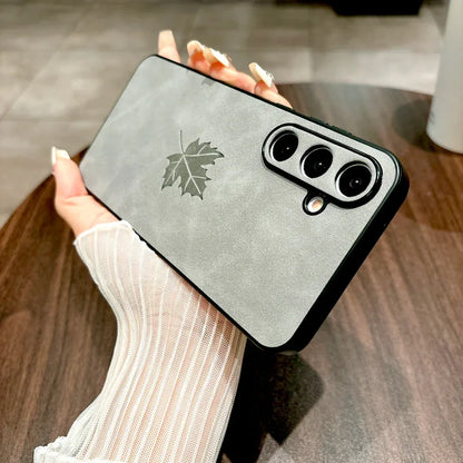 Retro Leather Full Coverage Case for Samsung Galaxy