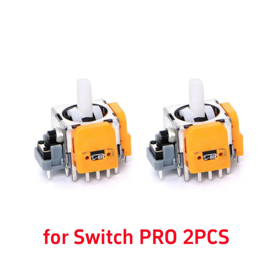 Replacement Hall Effect Joystick 3D Analog Sensor ThumbStick for PS5/PS4/Xbox One/Switch Pro Controller Repair Parts Accessory