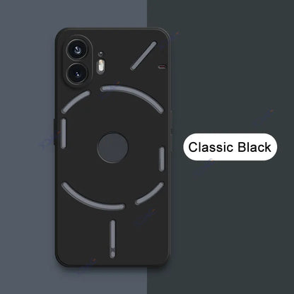 Luxury Soft Dual Layer Covers for Nothing Phone 1 2 NothingPhone1 NothingPhone2 5G Camera Protection Square Liquid Silicone Case