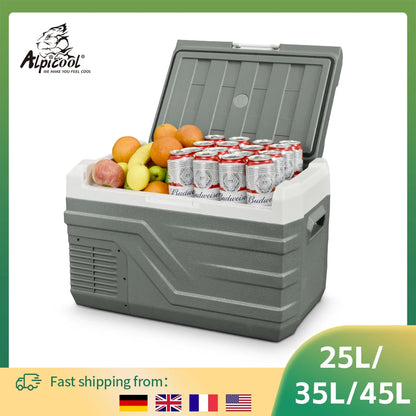 Alpicool NL Portable Car Fridge Freezer 25L / 35L / 45L