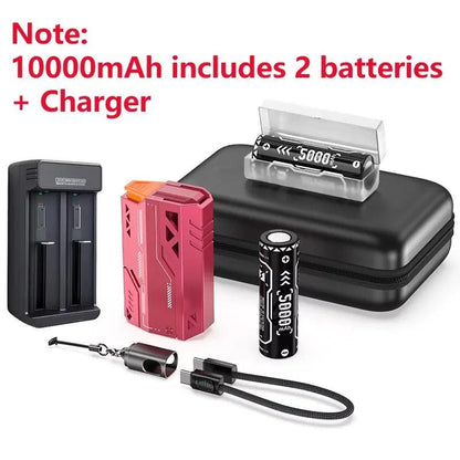 Vyvylabs 10000-50000mAh Detachable Power Bank 22.5W Fast Charger External Battery Removable Replaceable Battery For Mobile Phone