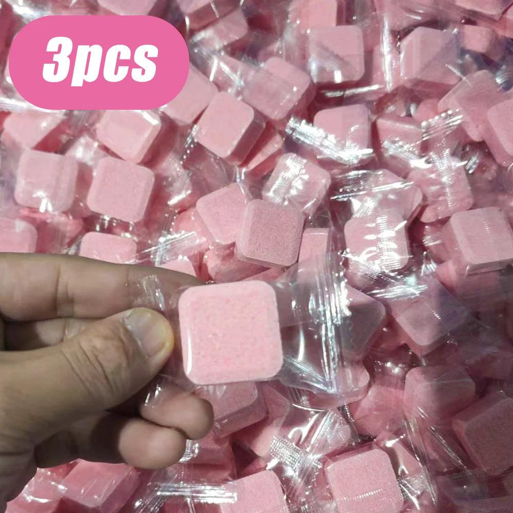 3-20Pcs Toilets Cleaning Effervescent Tablet Toilet Cleaner Deodorant Remover Urine Stain Yellow Dirt Home Batnroom Cleaning