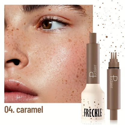 Freckle Stamp Makeup Pen Waterproof, Natural Look Dot Freckles, Long Lasting, Sweatproof, Beginner Friendly - Urbizia