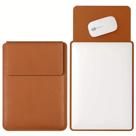 PU Laptop Sleeve Bag for MacBook & Laptops 13–16 Inch