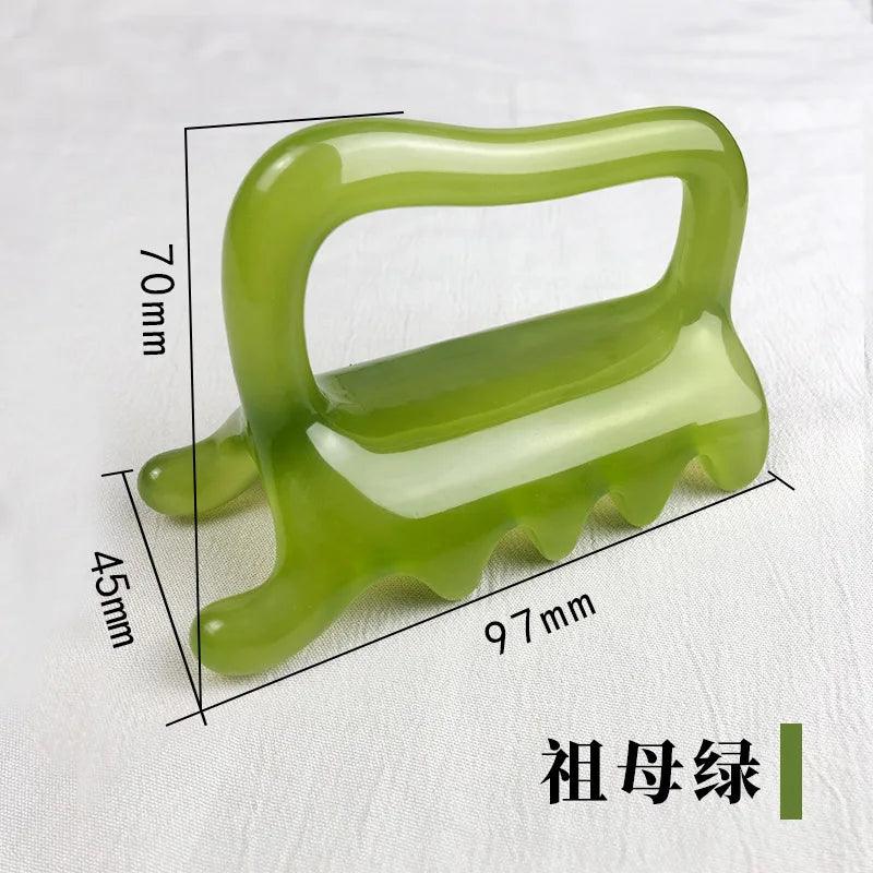 Large Fascia Massage Tool Cellulite Massager Tool for Cellulite Myofascial Release Neck Back Resin Trigger Point Massager