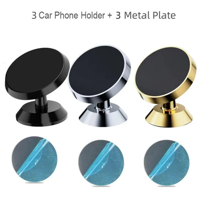 Magnetic Phone Car Holder Universal Magnetic Mount Bracket Stick on Car Dashboard Wall for iPhone Xiaomi Huawei Car Phone Holder