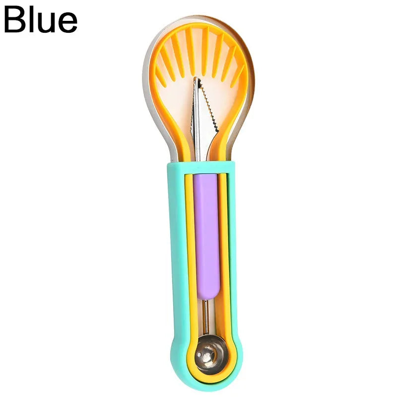 3-in-1 Avocado Slicer & Fruit Cutter Tool