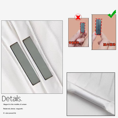 Magnetic mosquito net door custom Size door curtain mosquito door screen automatically turn off the invisible mesh mosquito nets