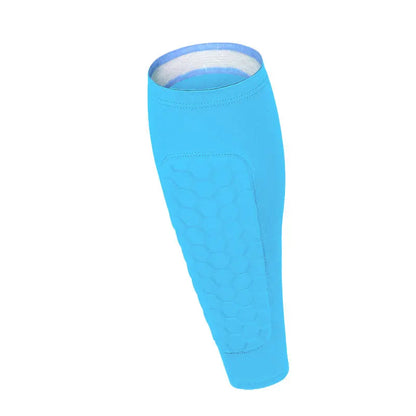 1Pcs Soccer Shin Guards Pads for Youth Adult, Shin Defender Shin Guards Kids, Calf Compression Sleeve with Honeycomb Pads