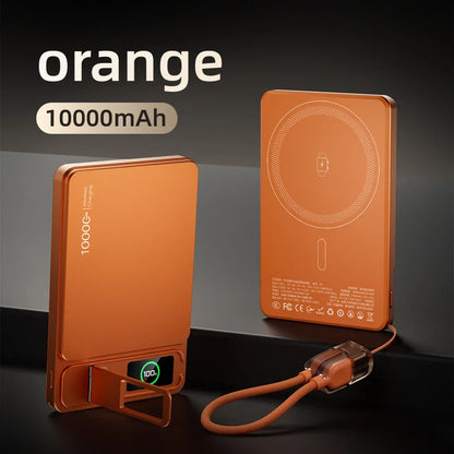 10000mAh MagSafe Slim Magnetic Wireless Power Bank 20W