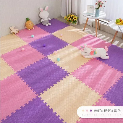 16pcs Foam Baby Play Mat – Interlocking Puzzle Floor Tiles - Urbizia
