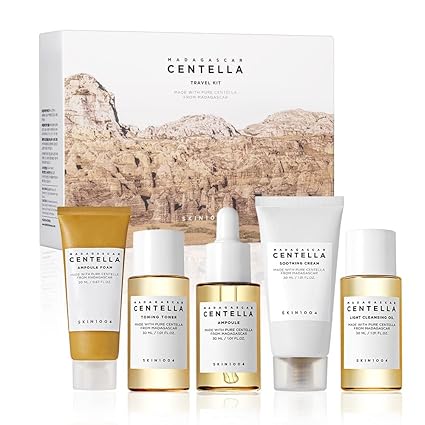 SKIN1004 Madagascar Centella Travel Skincare Kit – 5-Piece Set - Urbizia